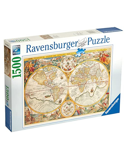 Puzzle - Carte du monde - 1500 pièces