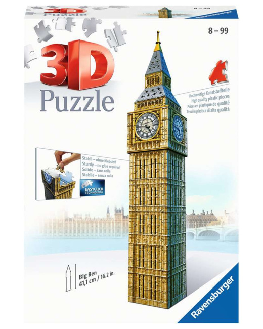Puzzle Big Ben - de 10 ans