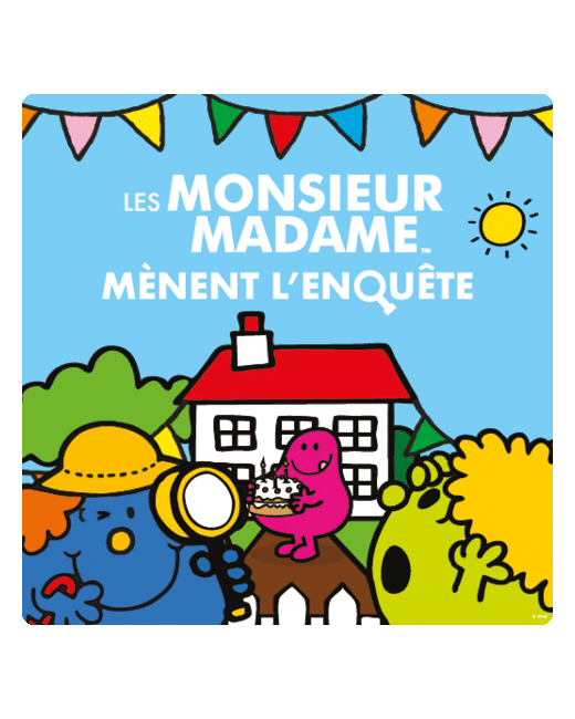 Livre audio Les Monsieur Madame mènent l'enquête