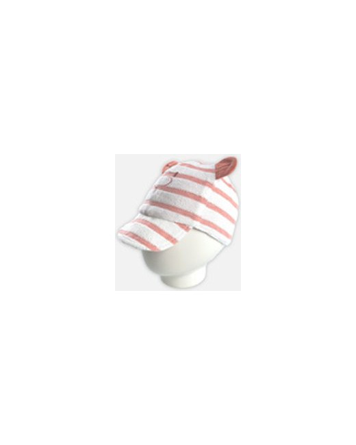 Casquette rayée en coton