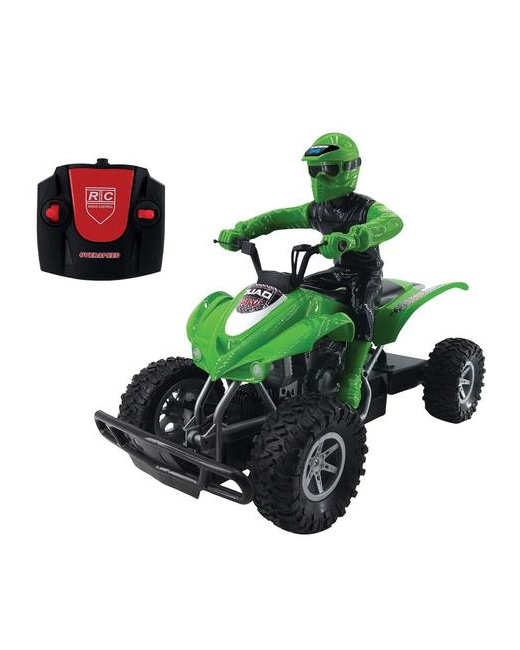 Quad avec pilote radiocommandé