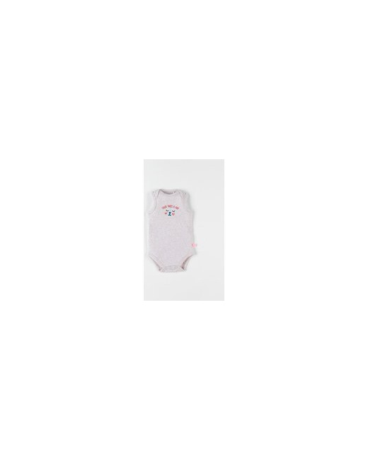 Body sans manches en coton bio