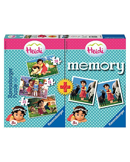 Multipack Memory + 3 puzzles - Heidi