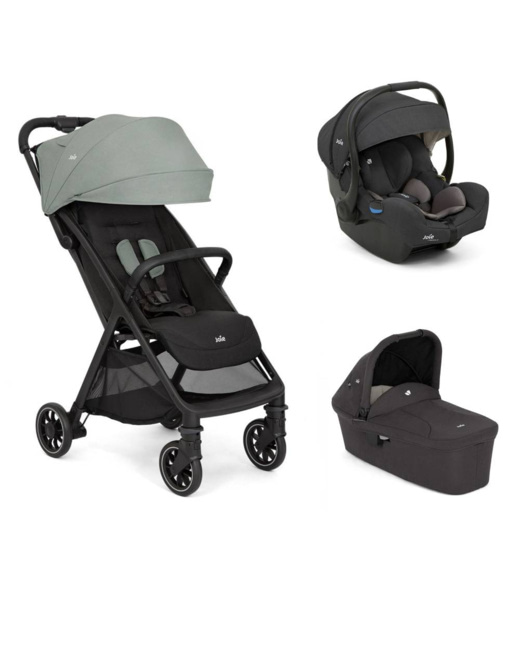 Poussette trio pact pro + siège auto i-gemm 3 + nacelle ramble 