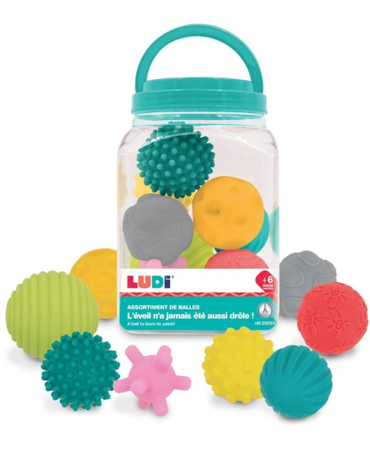 Assortiment de 8 Balles