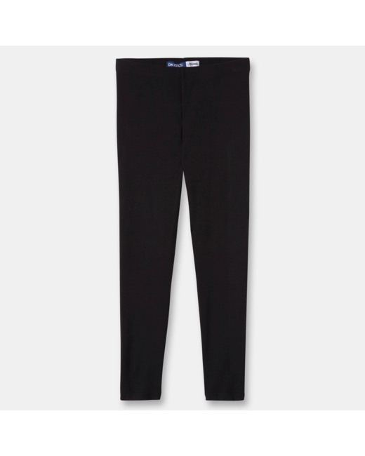 Leggings unis noir fille