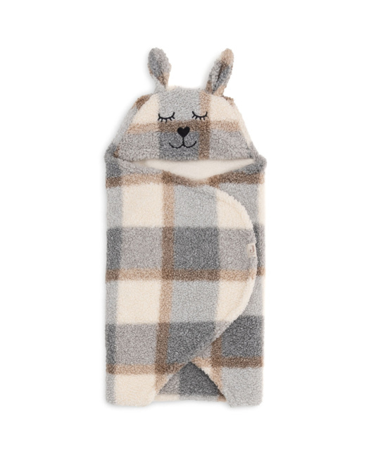 Couverture nomade Bunny Check Boucle