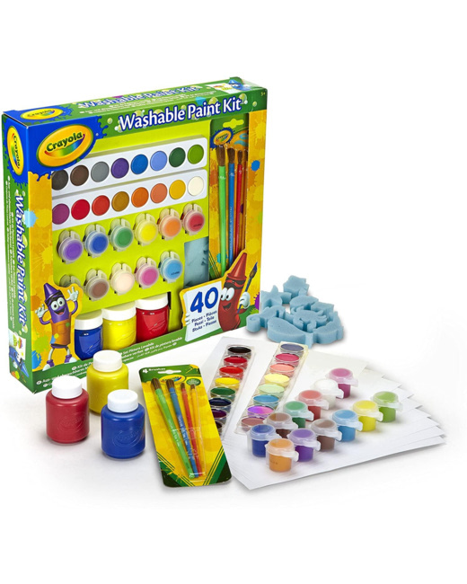 Kit de peinture lavable - 40 pièces