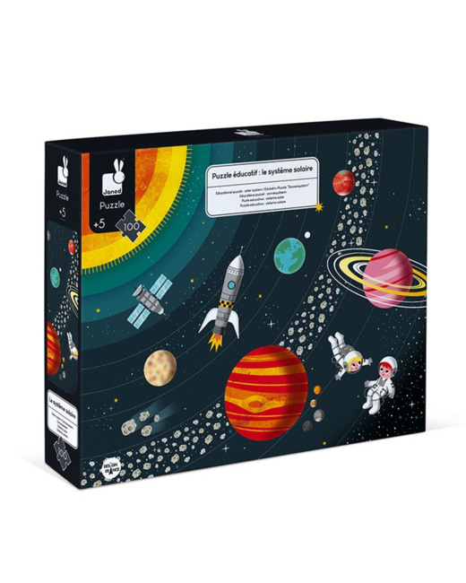 Puzzle éducatif Système Solaire 100 pcs