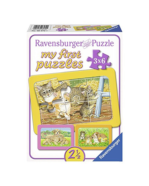 Puzzle - Mes premiers puzzles - 3x6 pièces