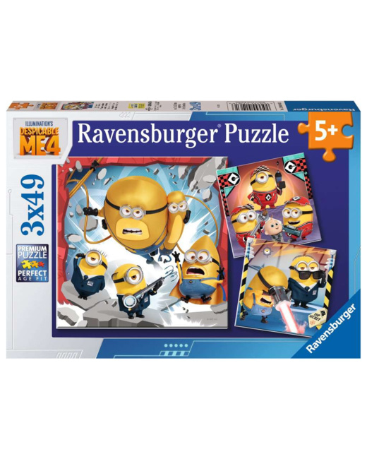 Puzzle Toujours méchant / Moi Moche et Méchant 4 - de 5 ans