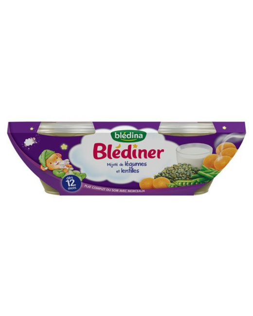 Blediner Bols, mijoté de légumes et lentilles