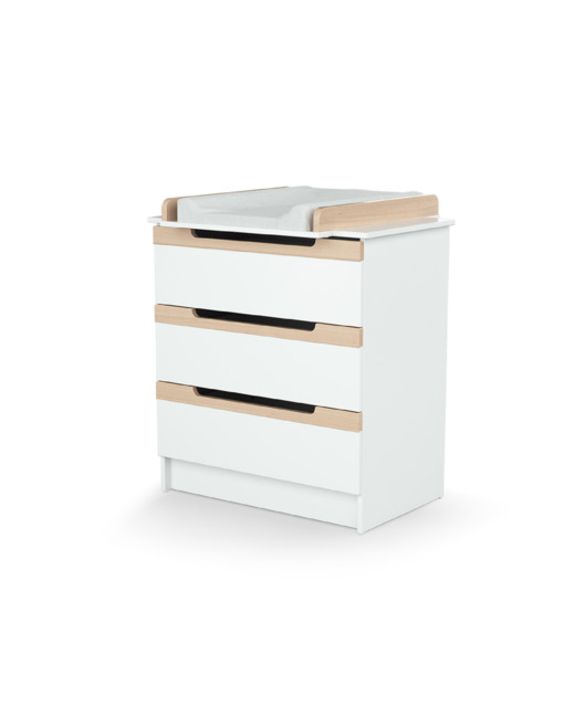 Commode à langer 3 tiroirs en bois CARROUSEL