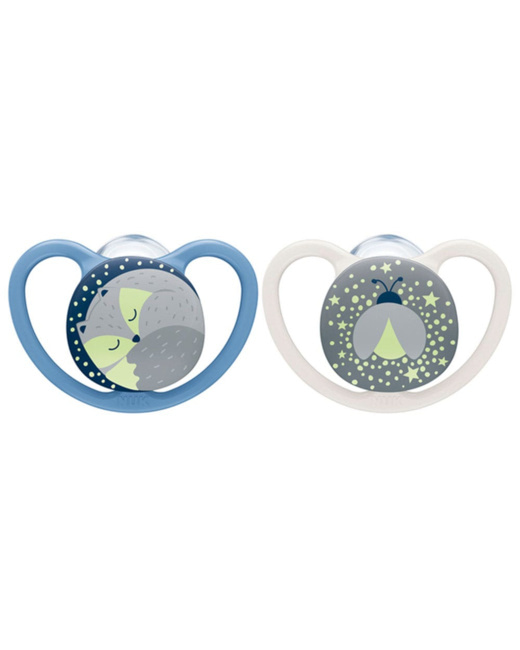 Sucettes physiologiques Space Nuit