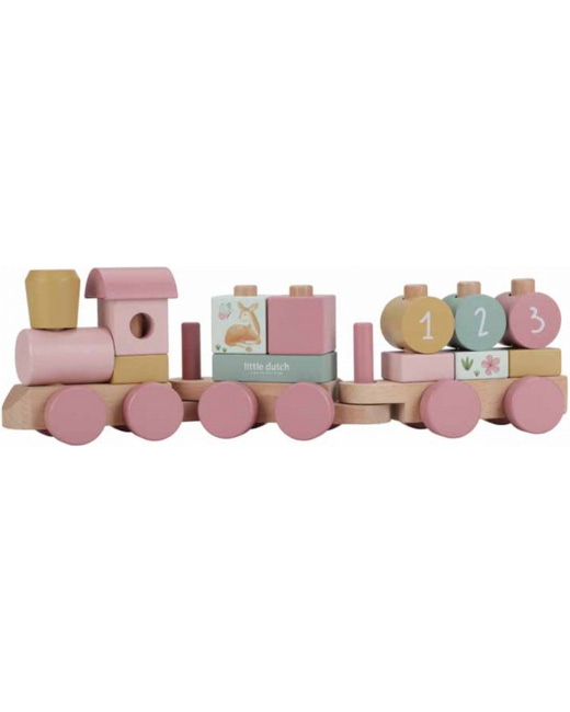 Train à blocs en bois FSC