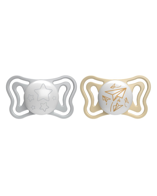 Sucettes Physioforma Light Silicone 6-16m