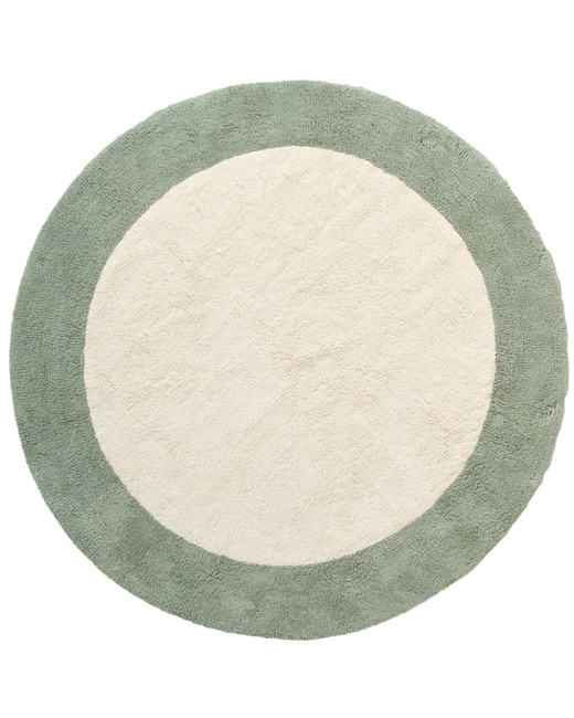 Tapis rond lavable
