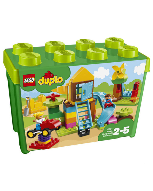 La grande boîte de la cour de récréation Duplo