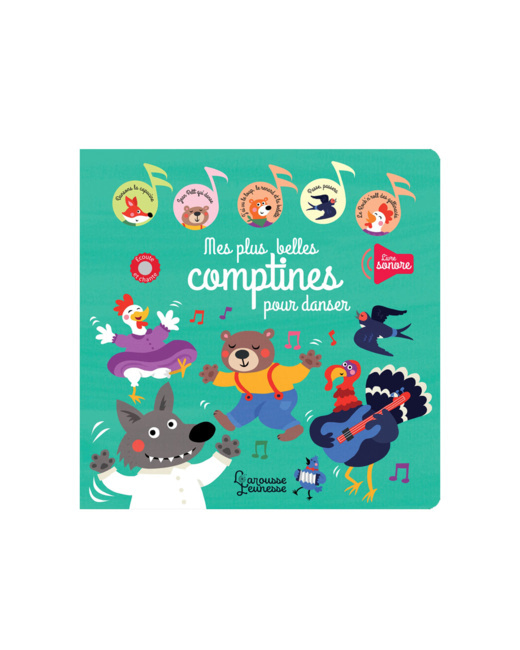 Livre Mes plus belles comptines pour danser