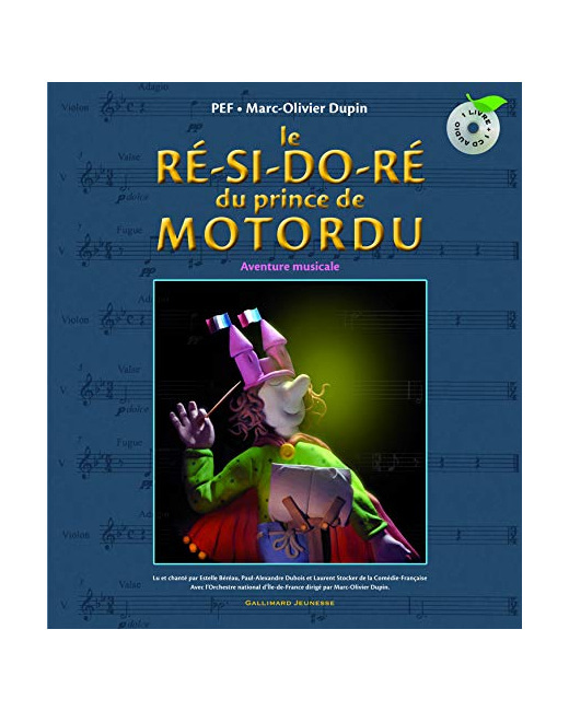 Livre Le Re-Si-Do-Re Du Prince De Motordu Liv-Cd