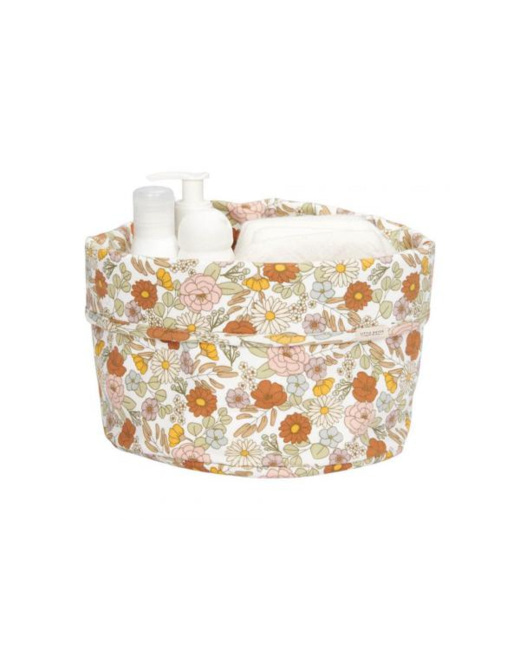 Panier de commode rond vintage