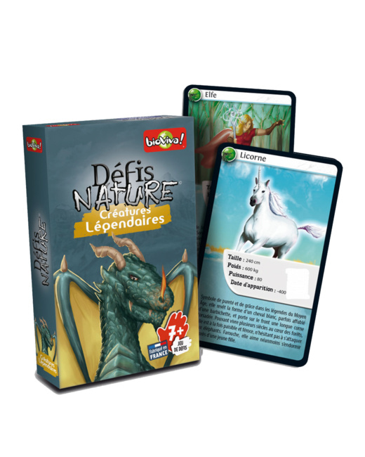 Jeu éducatif Défis Nature - Créatures légendaires