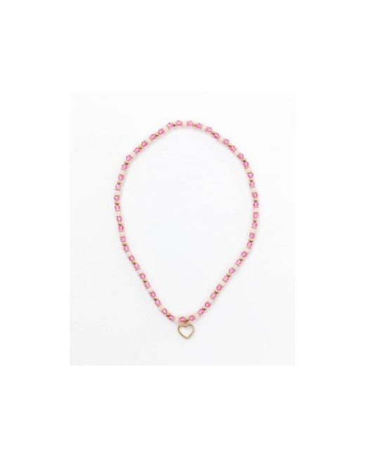 Collier cœur précieux