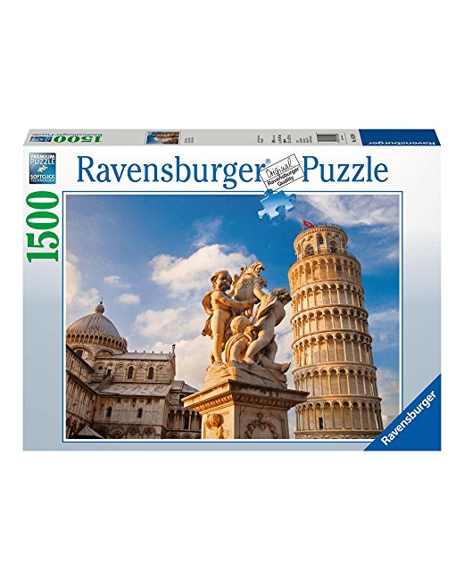 Puzzle - Tour de Pise penchée - 1500 pièces
