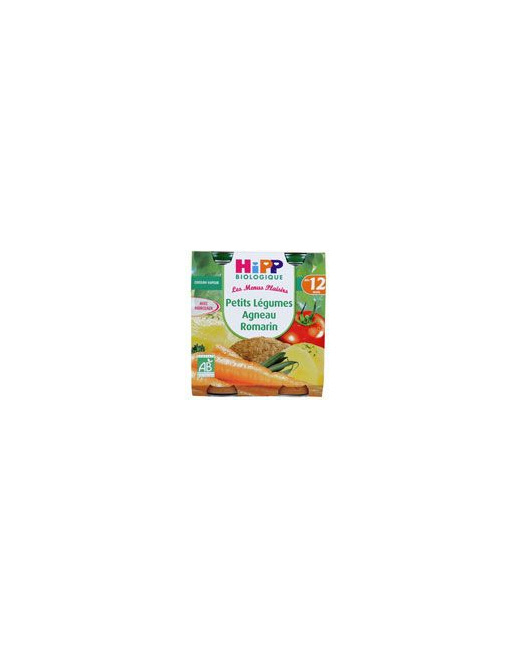 Petits légumes agneau romarin 250 g dès 12 mois