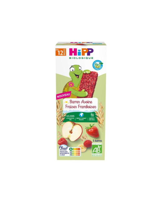 Barres Avoine Fraise et Framboise Bio