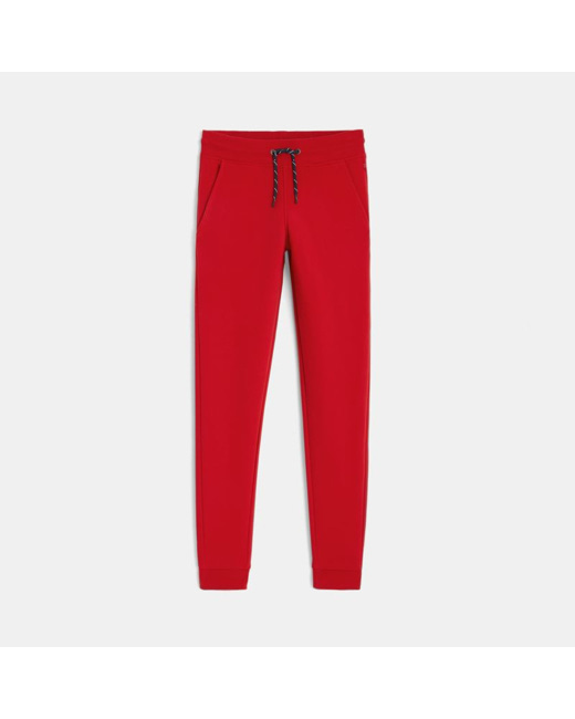 Pantalon de jogging en molleton rouge garçon