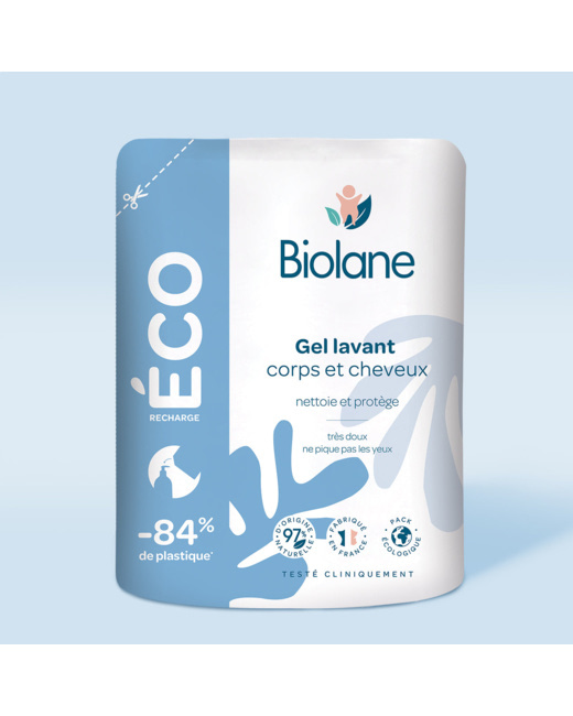 Eco-recharge gel lavant corps et cheveux