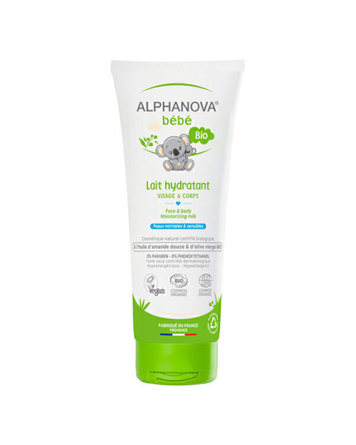 Lait hydratant bébé visage et corps