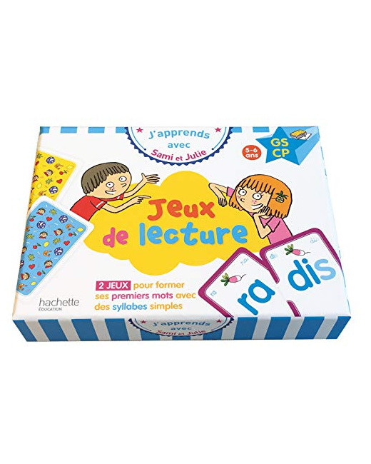J'apprends avec Sami et Julie : Jeux de lecture