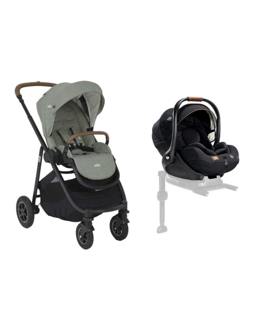 Poussette duo versatrax + siège auto i-level recline 
