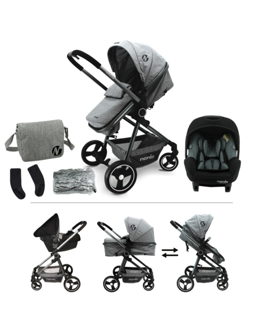Poussette duo combinée giulia i-size