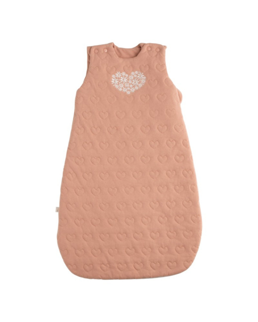 Gigoteuse ouatinée 0-6 mois Petit Coeur