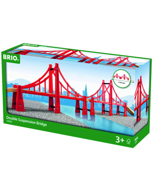 Double pont suspendu