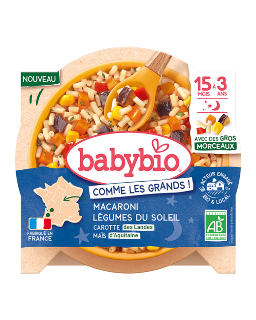 Macaroni légumes du soleil
