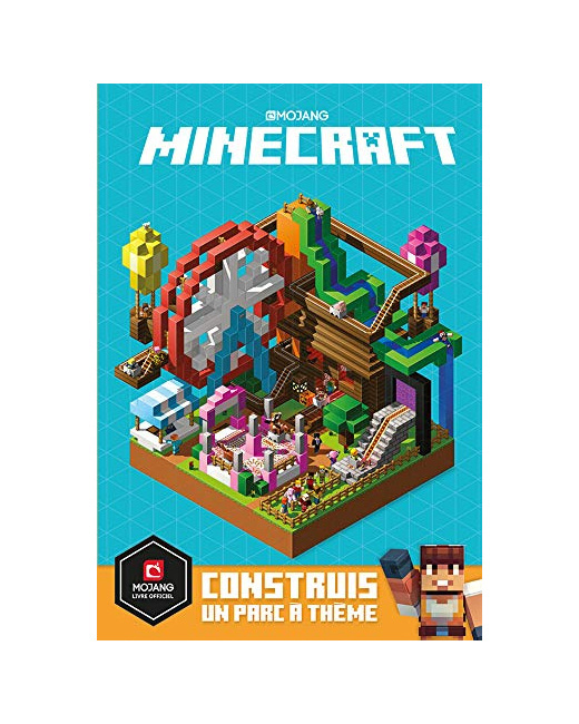 Livre Minecraft Construis Un Parc A Theme