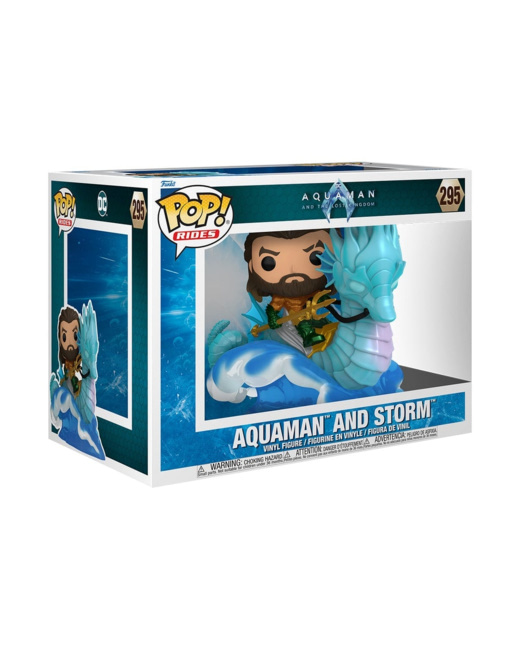 Figurine Aquaman et Storm - Pop DC Comics