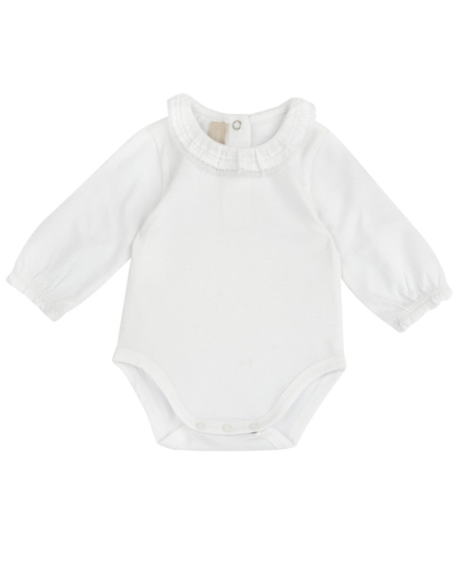 Body Dessus-dessous Manches Longues