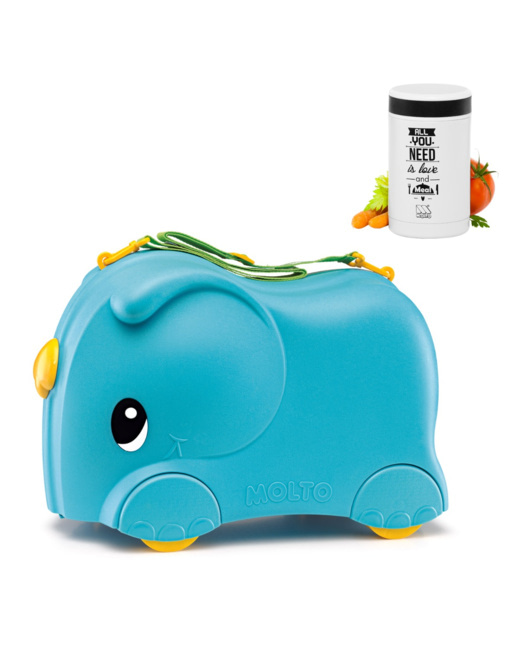 Valise Smiler + thermos alimentaires