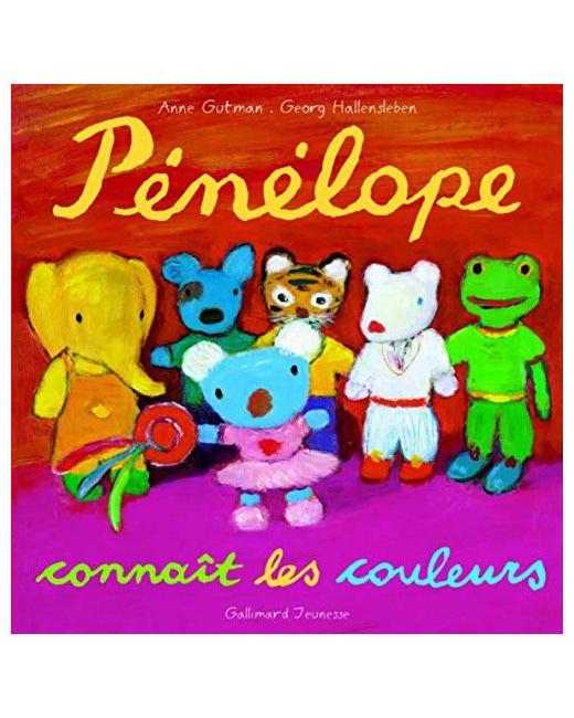Livre Pénélope Connaît Les Couleurs - De 2 À 4 Ans
