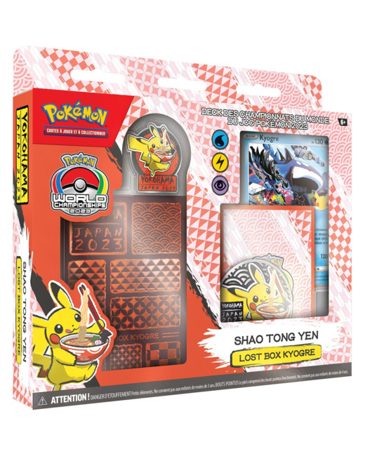 Coffret cartes Pokémon - Deck des championnats du monde