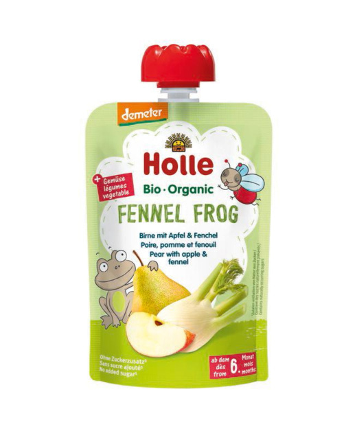 Fennel Frog - Gourde poire, pomme et fenouil