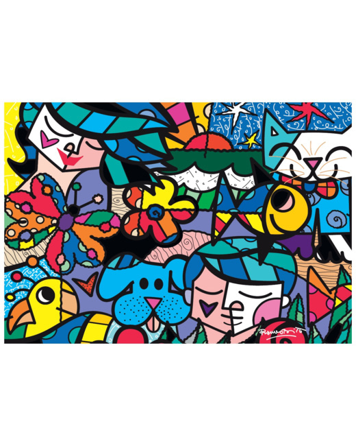 Puzzle Romero Britto - Britto Garden