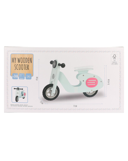 Scooter en bois