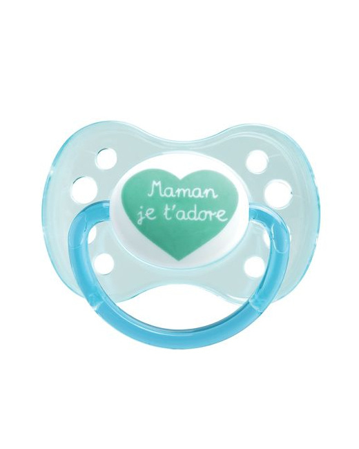 Sucette 0-6 mois anatomique (caoutchouc)