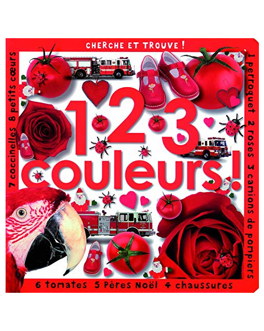 Livre 1, 2, 3 Couleurs